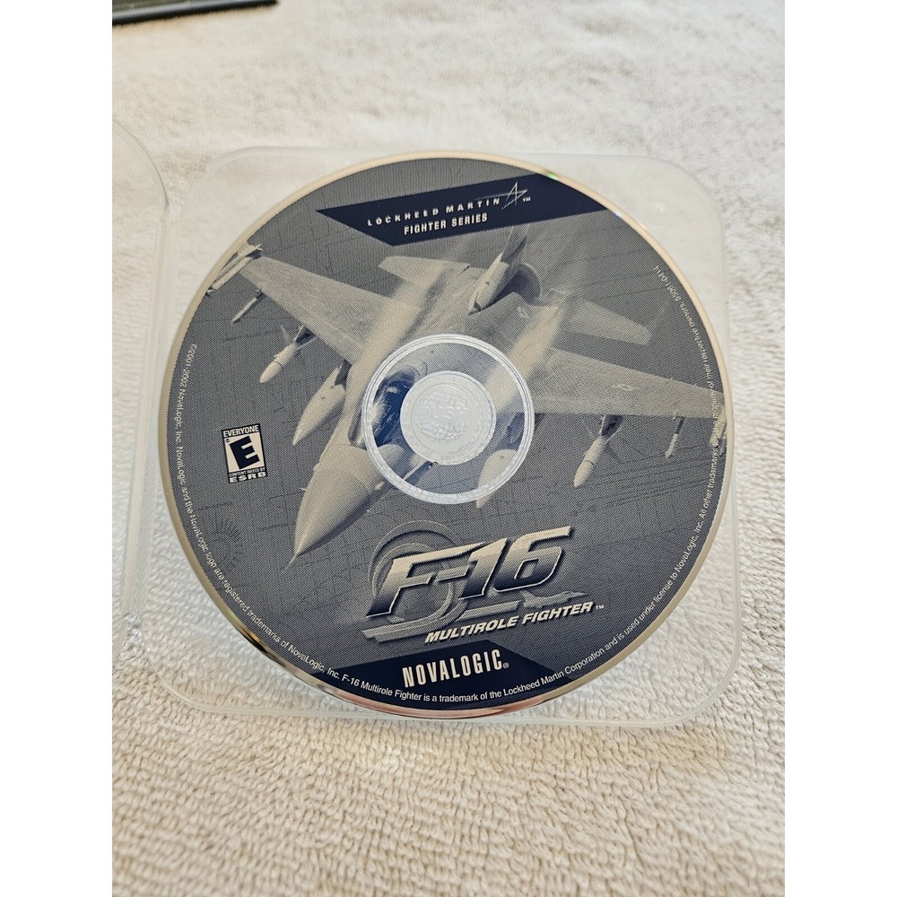 PC Video Game F-16 Multirole Fighter F16 NEW SEALED Novalogic Lockheed Martin